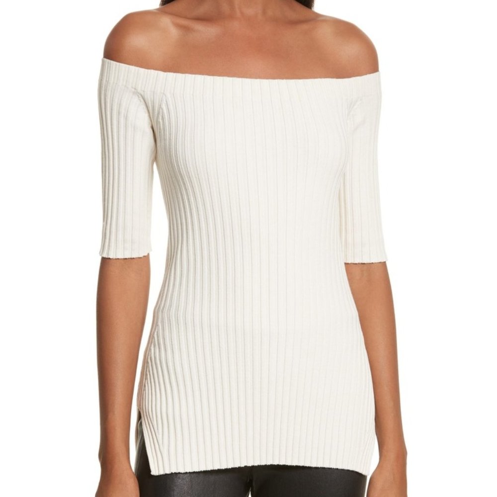 Helmut Lang Off Shoulder Top